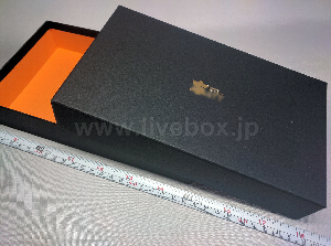 長財布 ウォレット 革製品 コインケース 黒 パッケージ 化粧箱 ギフトボックス 製作 販売 通販 オリジナル