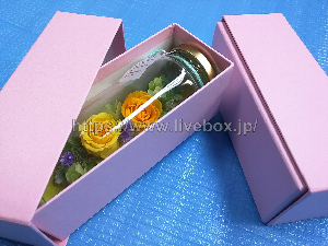 ボトルフラワー プリザーブドフラワー 花 ふらわー 薔薇 バラ 化粧箱 ギフトボックス 製作 製造 販売 通販 小ロット パッケージ