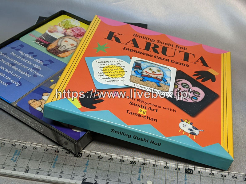 KARUTA カルタ ゲーム用化粧箱 化粧箱 パッケージ 製造 製作 ボドゲ 4色印刷